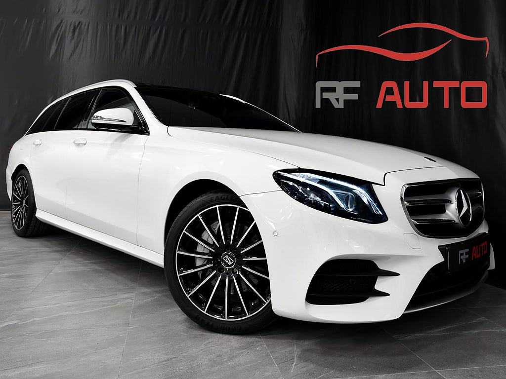 Mercedes-Benz E 220 T d 4MATIC AMG Pano  Widescreen Burmester Värmare 