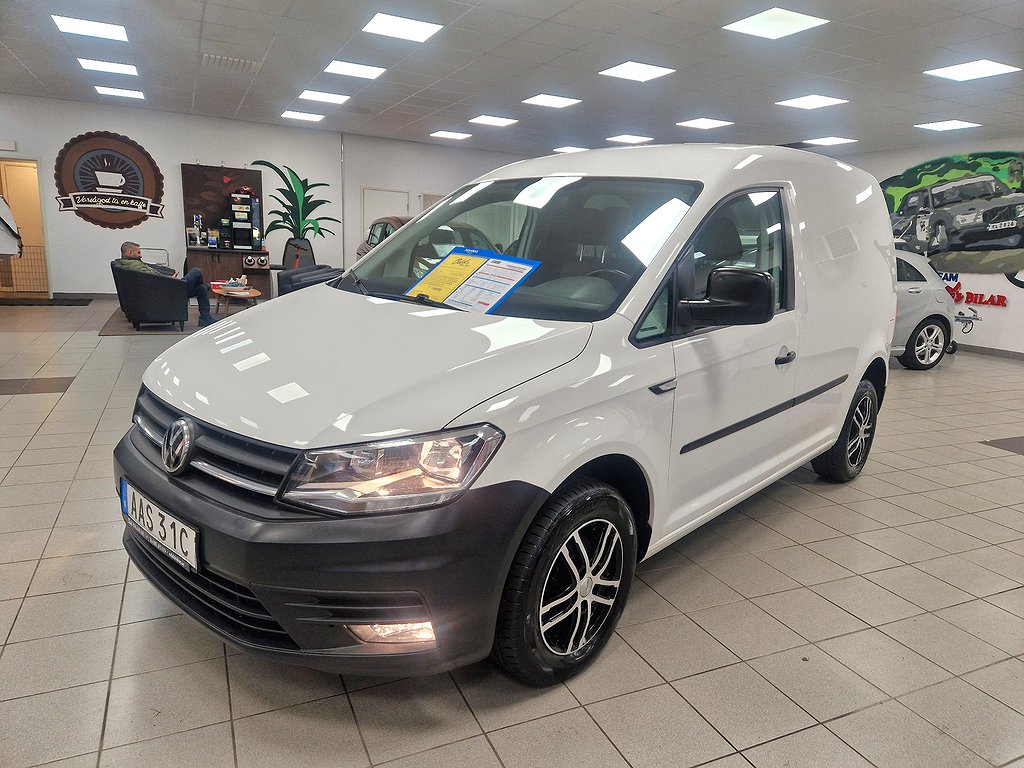 Volkswagen Caddy Skåpbil 2.0 TDI, 1brukare, Välservad,Euro 6