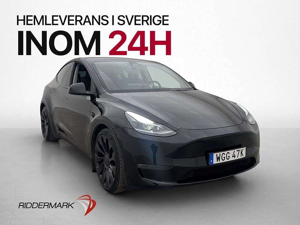 Tesla Model Y Performance AWD Dragkrok Svensksåld MOMS