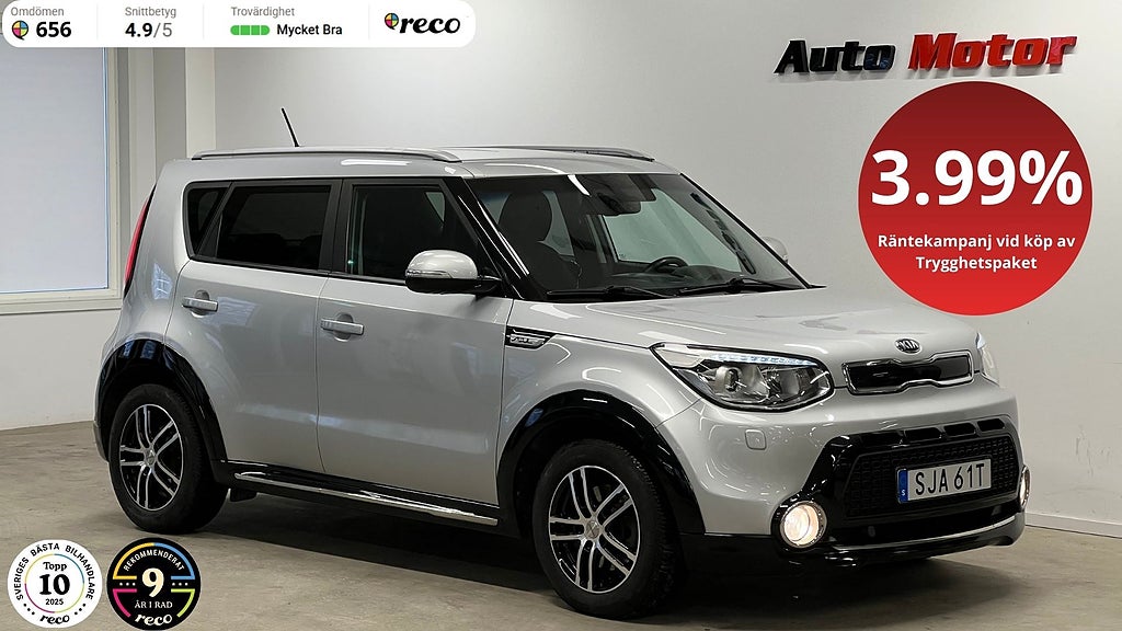 Kia Soul 1.6 CRDi Automat 136hk Värmare/Nyservad