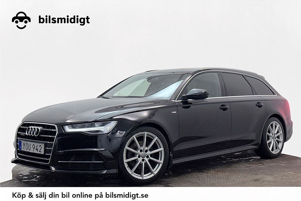 Audi A6 Avant 2.0 TDI Ambition S Line Inv+Utv Drag Delläder P-Sens LED 1