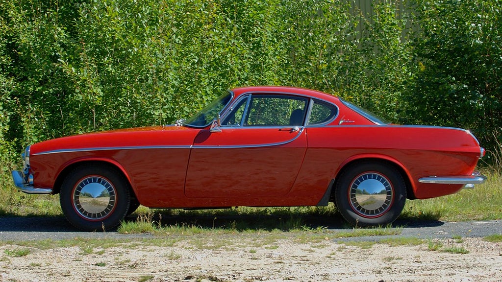 Volvo P1800 har haft samma ägare i 50 år. Foto: Bilweb Auctions