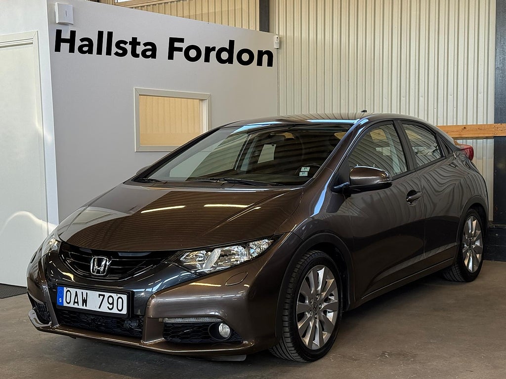 Honda Civic 1.6 i-DTEC Sport M-Värmare Kamera Dragkrok