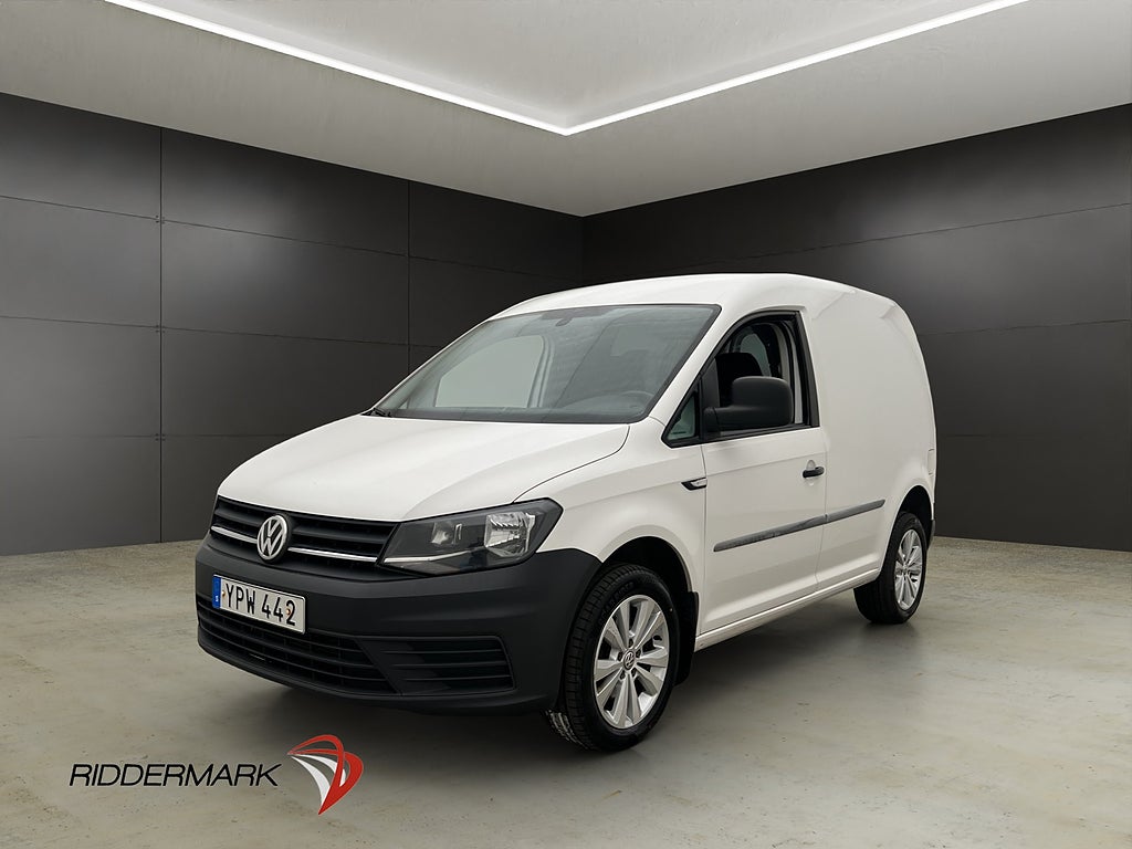 Volkswagen Caddy 2.0TDI Värmare Dragkrok Farthållare Moms