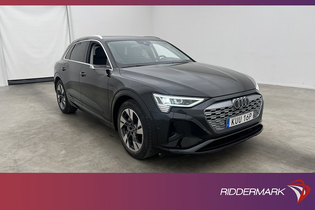 Audi Q8 50 e-tron Q 340hk Pano B&O Cockpit HUD 360 Navi MOMS