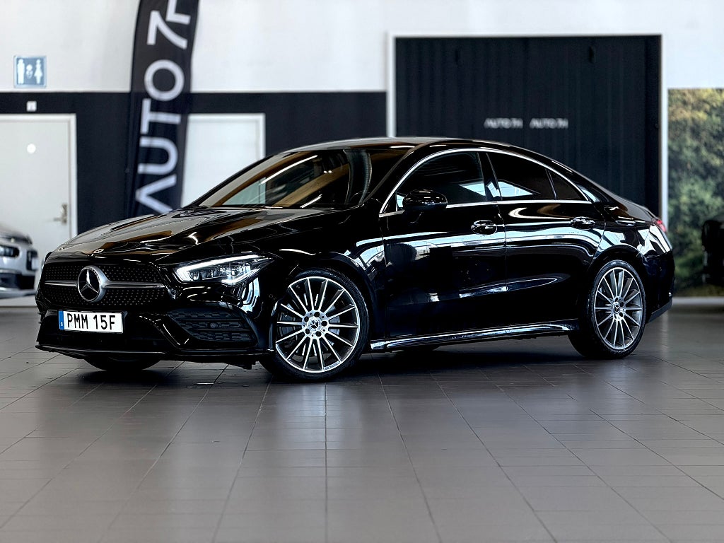 Mercedes-Benz CLA 250 / AMG-line / Panorama / Panelbelysning / Widescreen