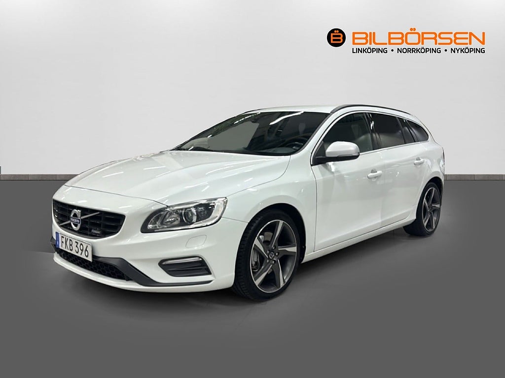Volvo V60 D4 AWD R-Design (Drag, Värmare, Kamrem bytt)