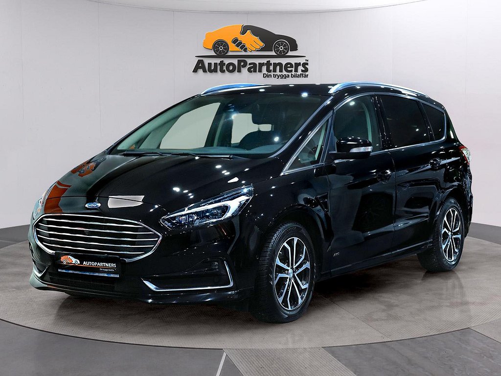 Ford S-Max 2.0 190hk 4WD 1Ägare D-värm 360° Drag BLIS SE UTR