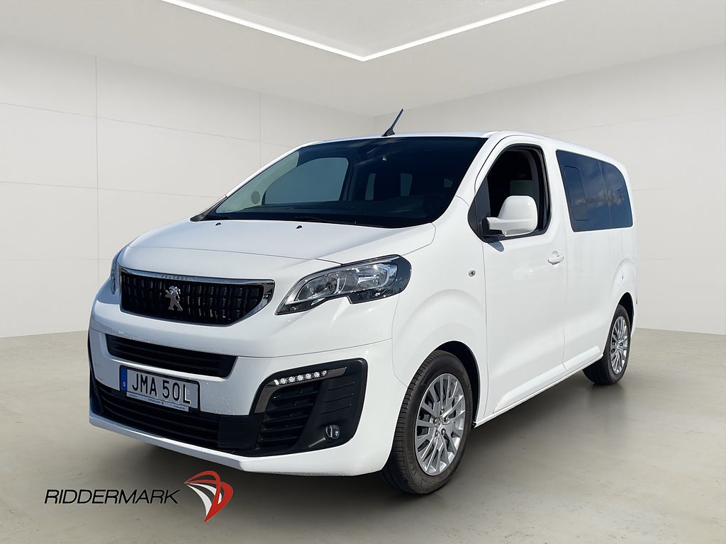Peugeot Traveller 9-Sits PDC Farthållare CARPLAY Moms 612MIL