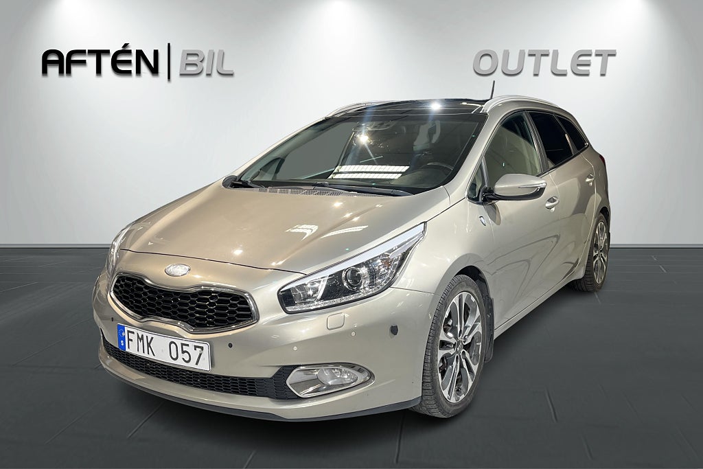 Kia Ceed sw 1.6 CRDi EX Comfort|Pano|M-värm|Drag|GPS|Skinn|