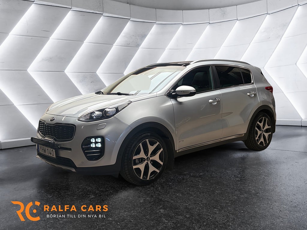 Kia Sportage 2.0 CRDi AWD GT-Line Pano Kamera Drag JBL MK Värmare