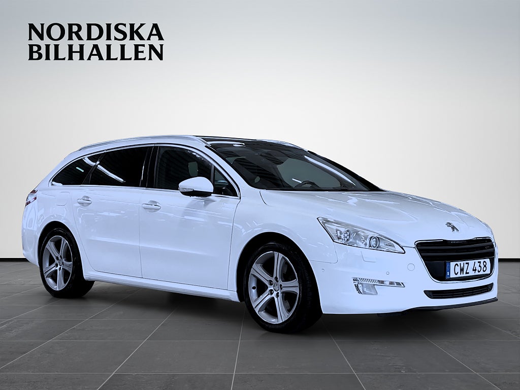 Peugeot 508 SW 2.2 HDi 200 FAP Pano GPS P-sensorer Helskinn