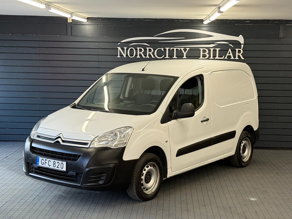 Citroën Berlingo 1.6 BlueHDi Skåpbil / Drag / Nybesiktigad