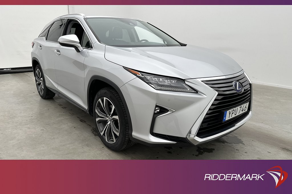 Lexus RX 450h AWD 313hk Teknik Pkt Värm HUD Kamera Navi Drag