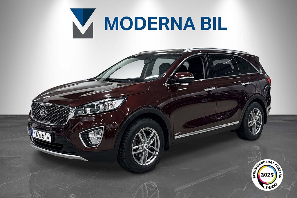 Kia Sorento 2.2 CRDi 200hk AWD 7-sits Business Drag B-kam Nyservad