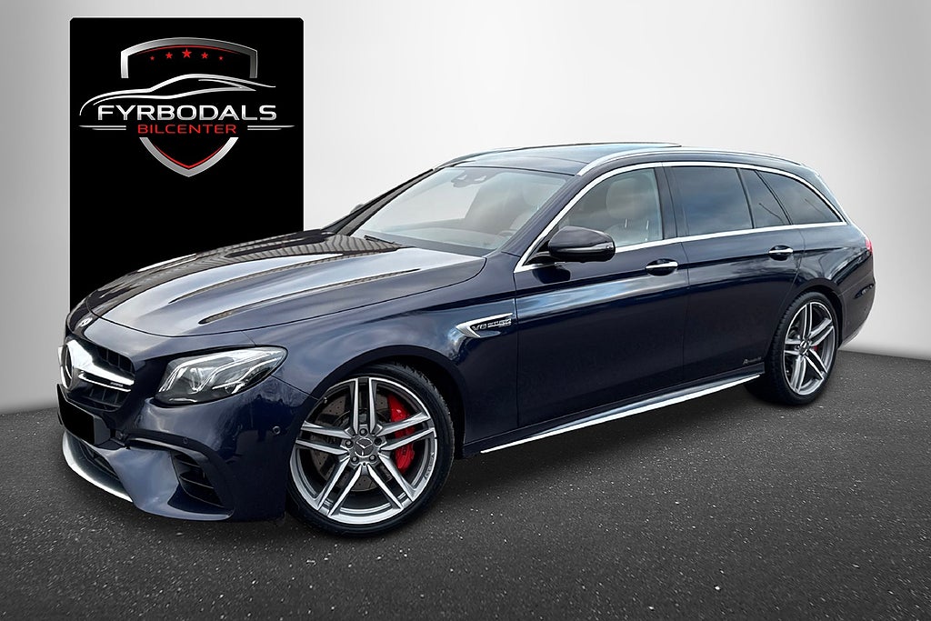Mercedes-Benz E 63 S T 4MATIC+ AMG 612HK SVENSKSÅLD PANORAMA DRAGKROK 2018, bild 15