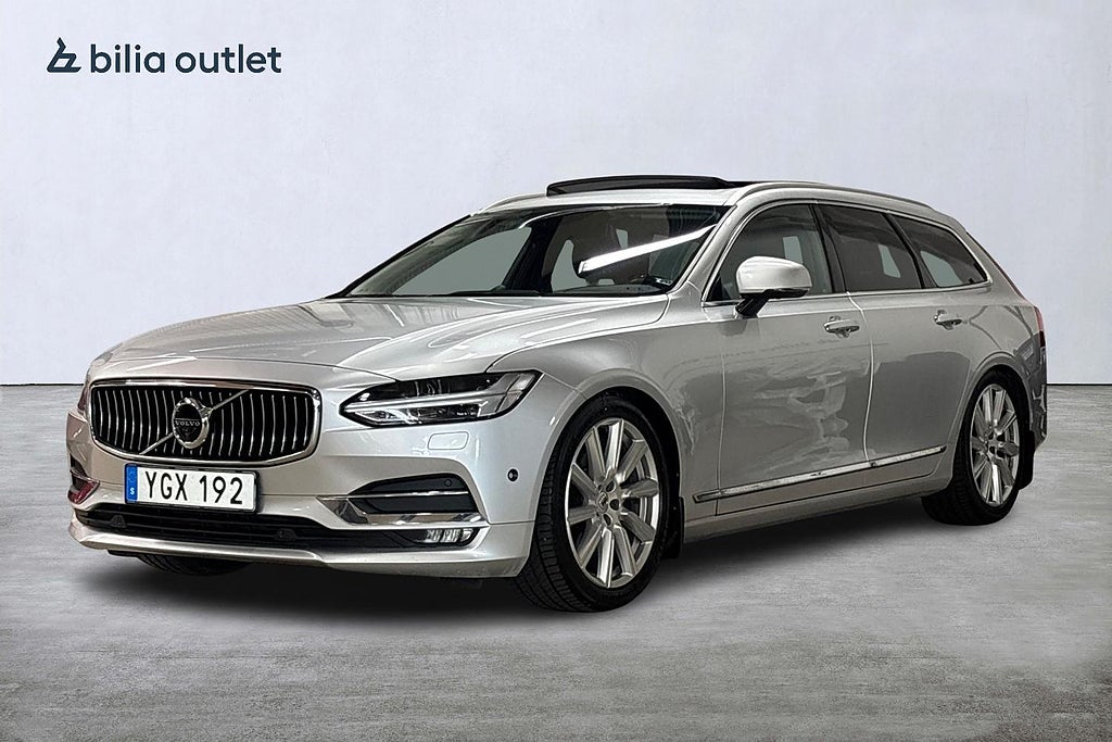 Volvo V90 D5 AWD Inscription 235hk Pano B&W HuD Navi Drag 360°