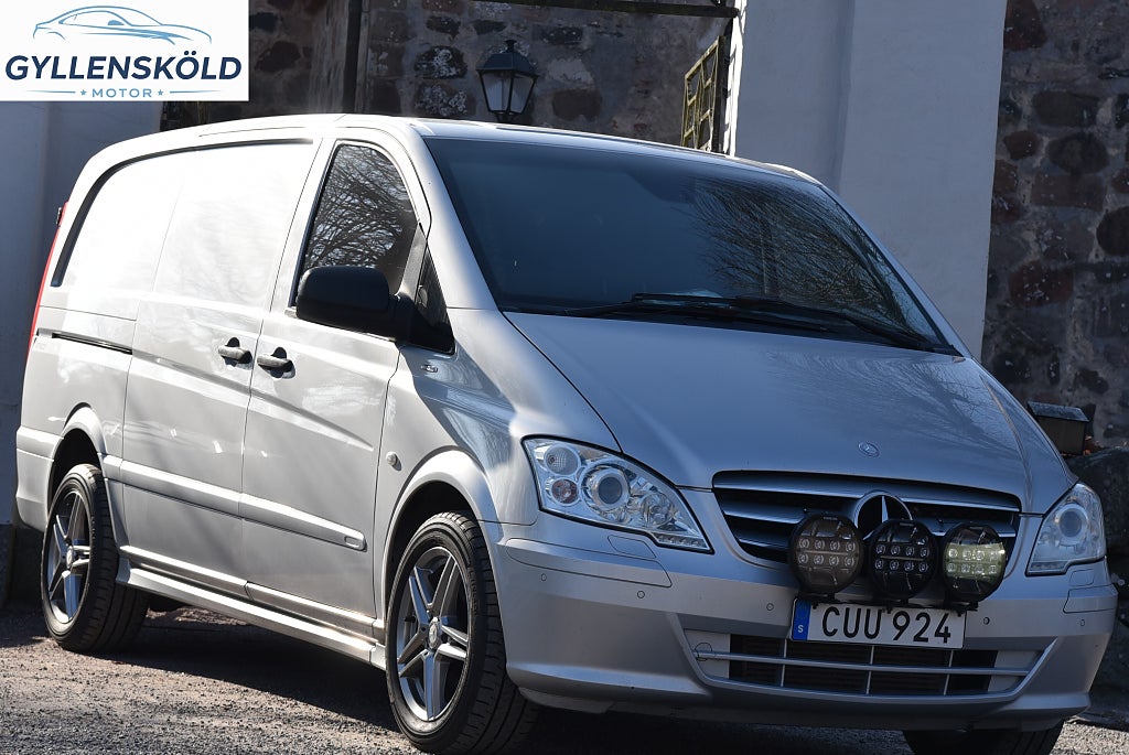 Mercedes-Benz Vito 122 CDI V6 224hk | Dragkrok Värmare P-sensorer BT LED