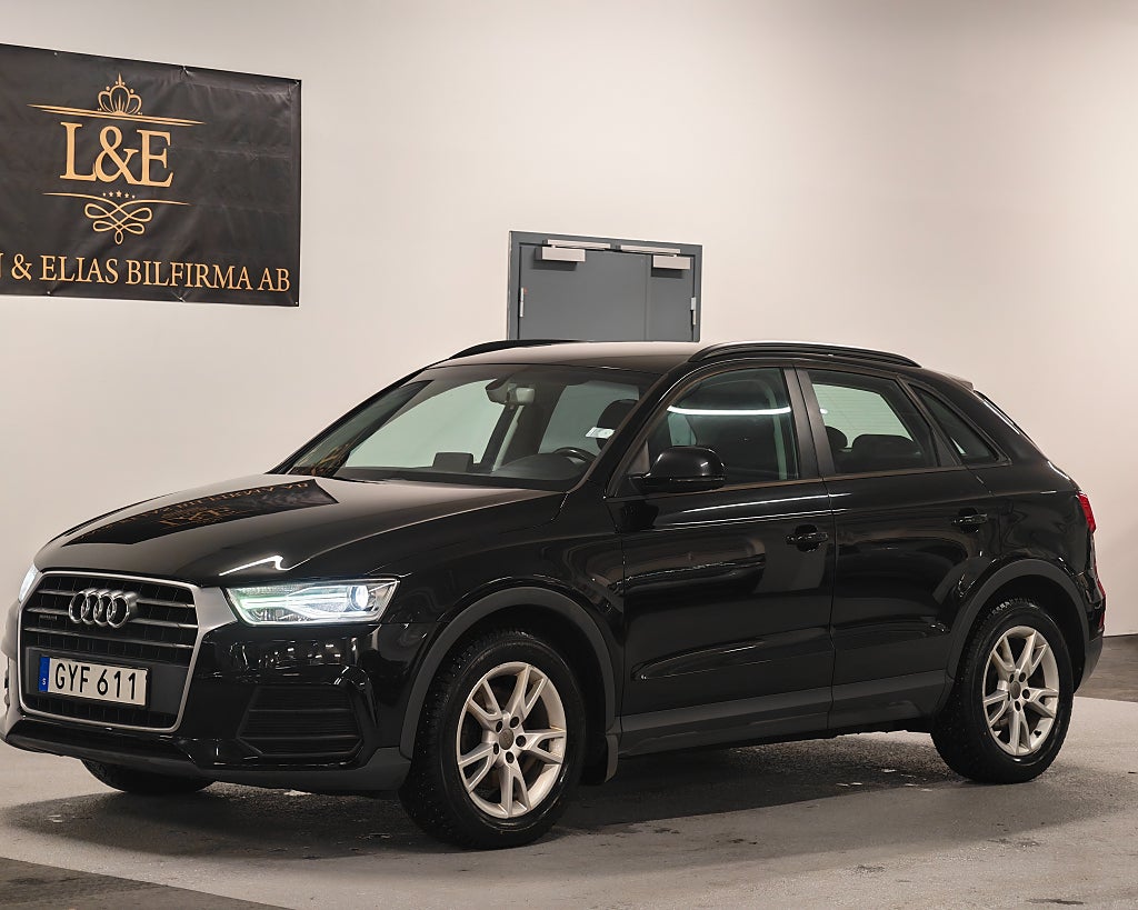 Audi Q3 2.0 TDI quattro S Tronic Sport Edition 1ÅRSGARANTI/DRAG