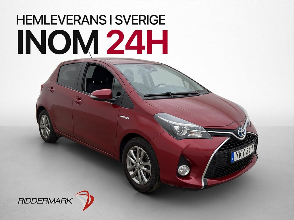 Toyota Yaris Hybrid 101hk Active Kamera Farthållare Keyless