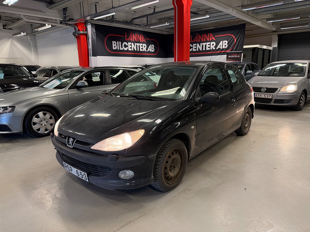 Peugeot 206 1.6 XS Drag Motorvärmare SoV Låg årsskatt