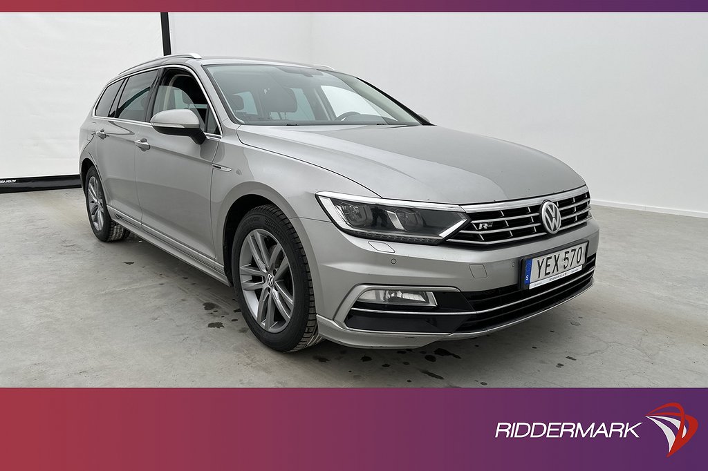 Volkswagen Passat TDI 4M 190hk R-Line Värmare Kamera Drag