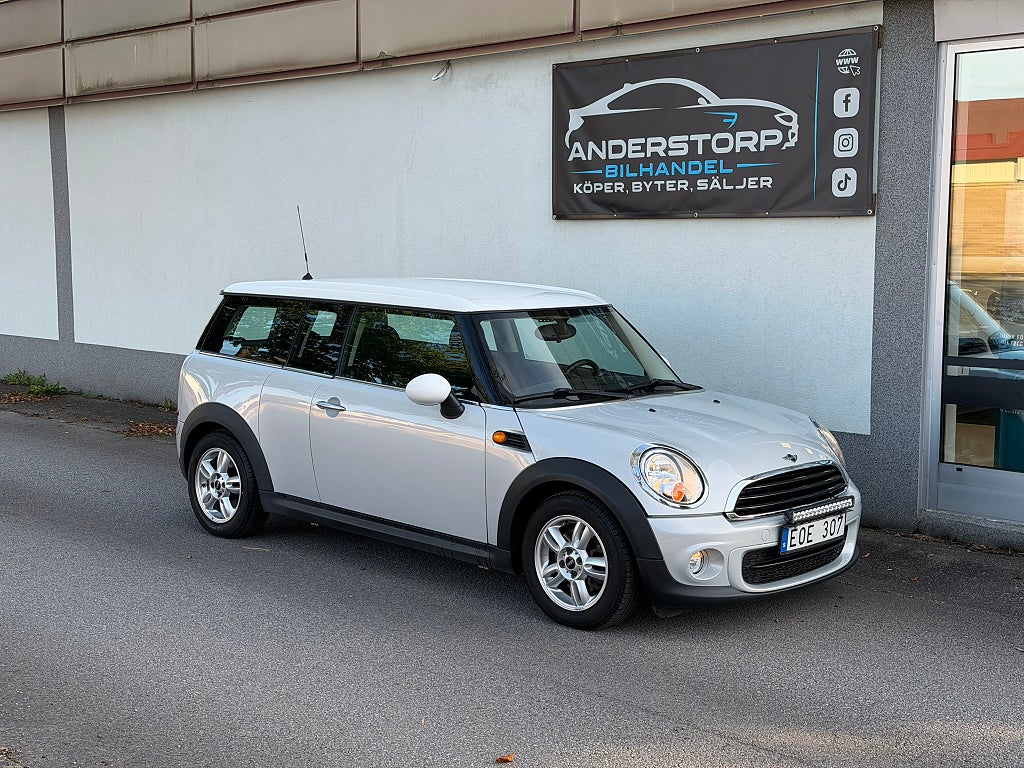 MINI Clubman One D / Nybes / Kamkedja / Få brukare / Euro 5