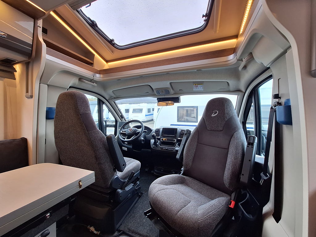 Dethleffs Trend T 7057 DBL Queenbädd, Automat, Solcell