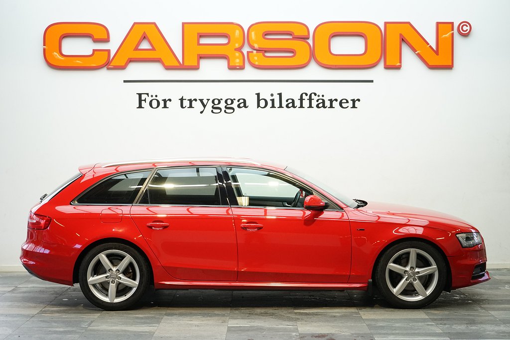 Audi A4 2.0 TDI Q S-line Sports Edition+ Värmare Drag Q S-line Sports Edition+ Värmare Drag