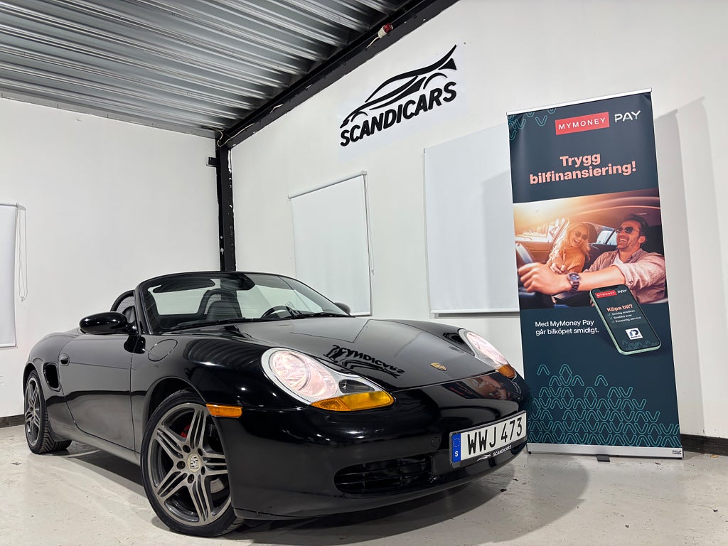 Porsche Boxster TipTronic S NYSERVAD EL-STOLAR HELSKINN PORSHE FÄLGAR 