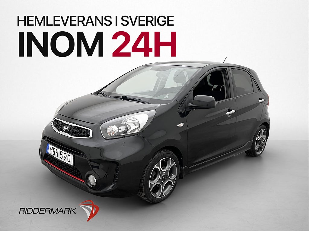 Kia Picanto 1.2 CVVT 86hk Special Edition Bluetooth Rattvärm