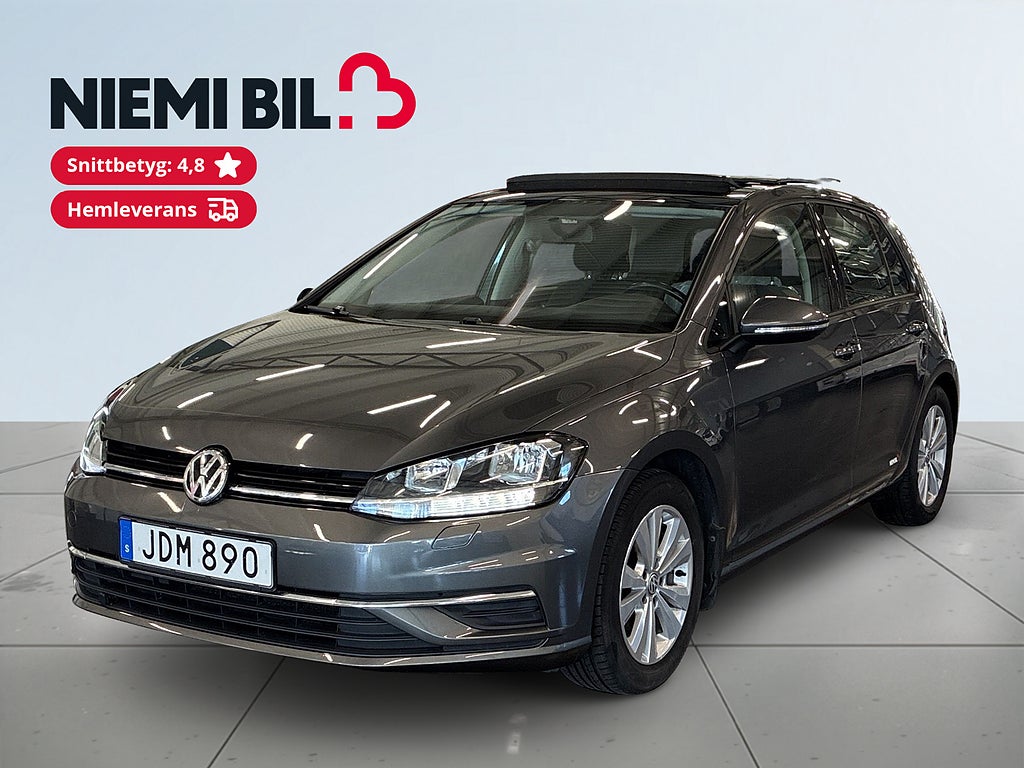 Volkswagen Golf 1.0 TSI BMT S&V/Drag/Glastaklucka/Carplay/Adfarthållare