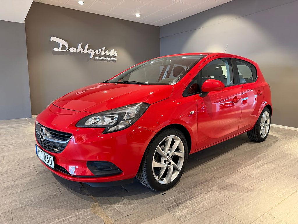 Opel Corsa 1.4 90hk V-hjul ACC Rattvärme Bluetooth