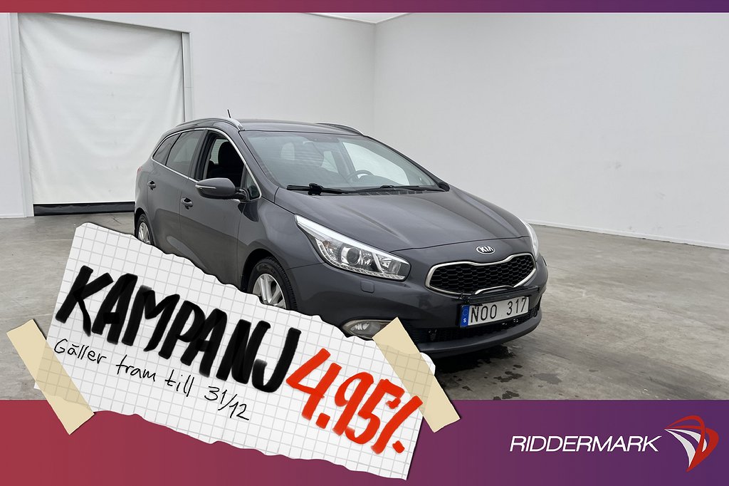 Kia Cee´d SW 1.6 CRDi 128hk Comfort Sensorer Drag 4,95% Ränta