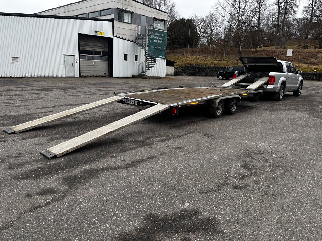 GAR BRIAN JAMES TRAILER 3.5T Lastar 2700Kg Dubbla Ramper