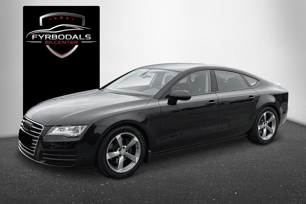 Audi A7 2,8 FSI V6 Quattro 204HK S Tronic Sport Drag Nyserv