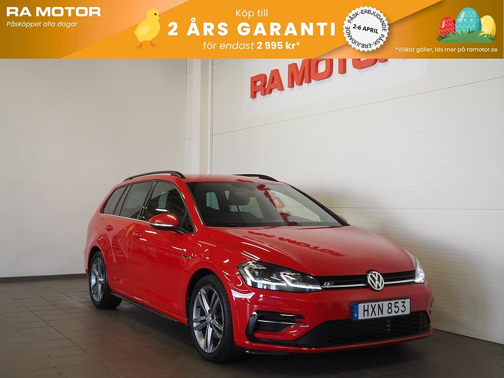 Volkswagen Golf SC TSI 150hk R-Line |Drag|Värmare|Dynaudio| 2018