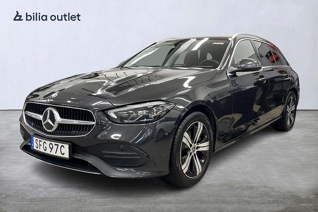 Mercedes-Benz C 220 T d 200hk Avantgarde Drag Värmare Kamera MOMS