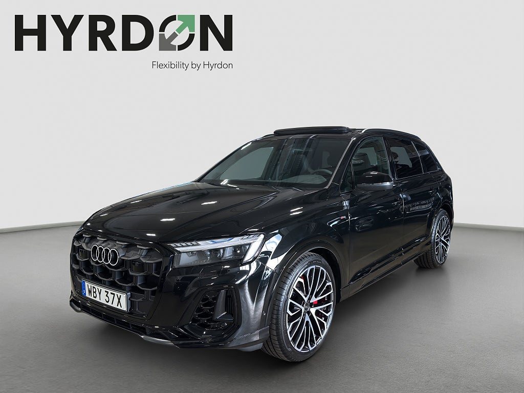 Audi Q7 60 TFSI quattro S line - Fullutrustad - Pano - Dragkrok