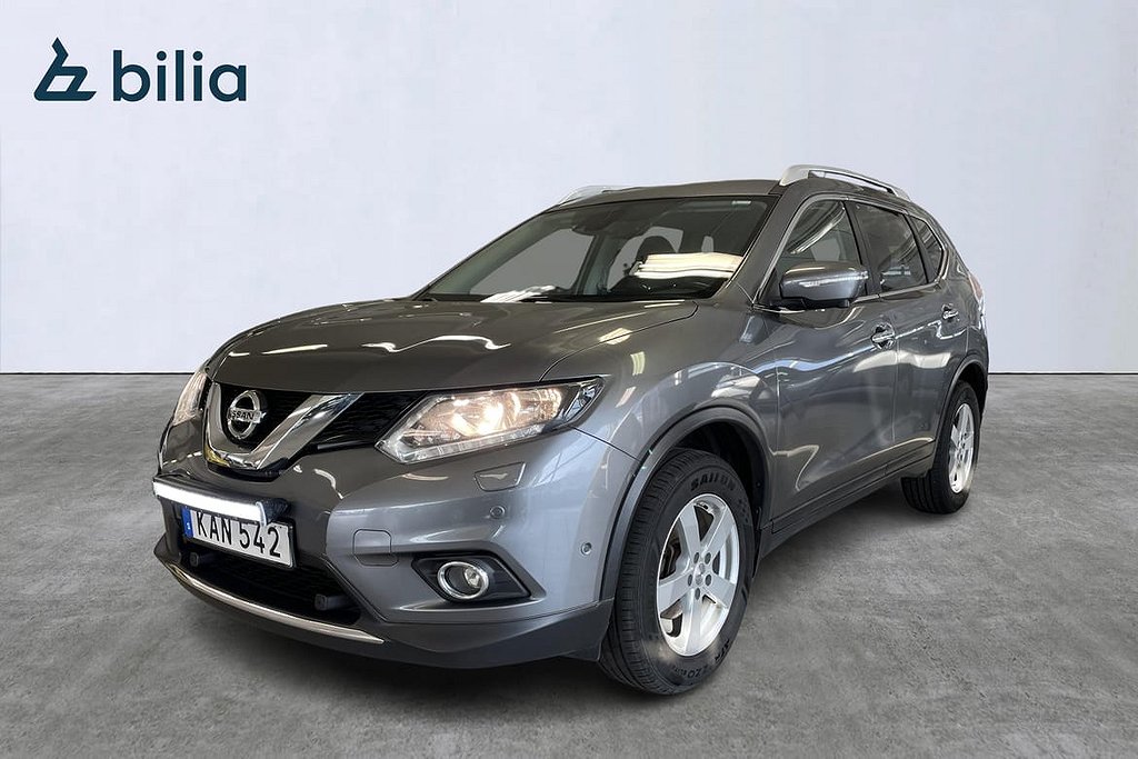 Nissan X-Trail AWD/Motorkupé värmare/Dragkrok/V-Hjul Dubb/4,95% Räntekampanj