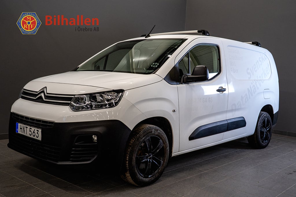 Citroën Berlingo Van Long L2 1.5 BlueHDi 102hk Navi Värmare