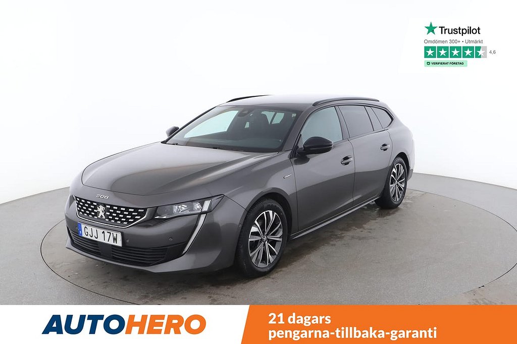 Peugeot 508 SW / GT-Line, Dragkrok, Ambient Light, 180HK