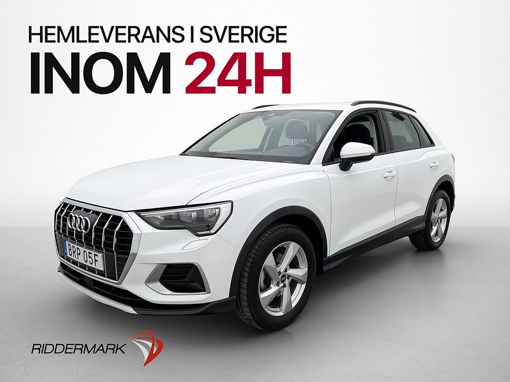 Audi Q3 35 TFSI Proline Advanced Cockpit CarPlay Sensorer