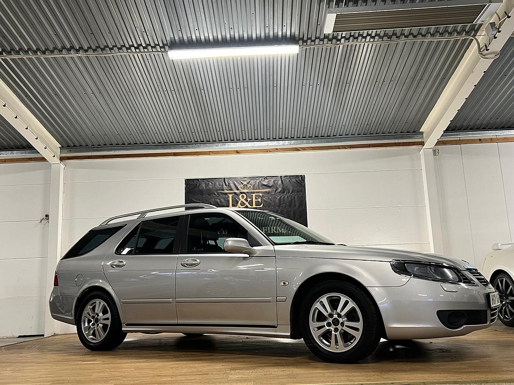 Saab 9-5 Sport 2.3T BioPower Vector 1ÅRSGARANTI/AUX/VÄRMARE