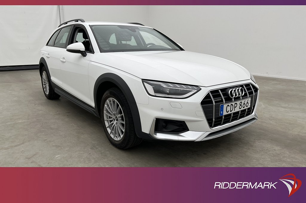 Audi A4 Allroad Q 40 TDI Proline Matrix Kamera Värm Drag