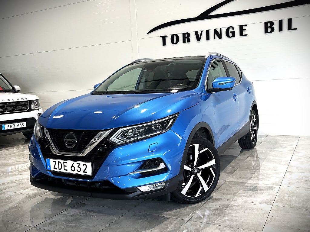 Nissan Qashqai 1.5 dCi Navi 360 Kamera Panorama Låga mil Euro 6