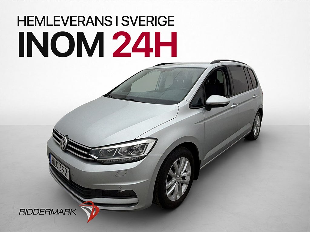 Volkswagen Touran 1.2 TSI 110hk 7-Sits Drag Kamera CarPlay