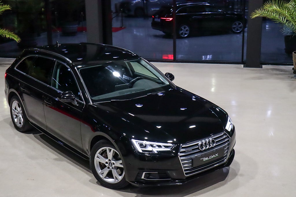 Audi A4 TDI 190HK Q S-TRONIC COCKPIT B&O ADAPTIV FARTHÅLLARE 