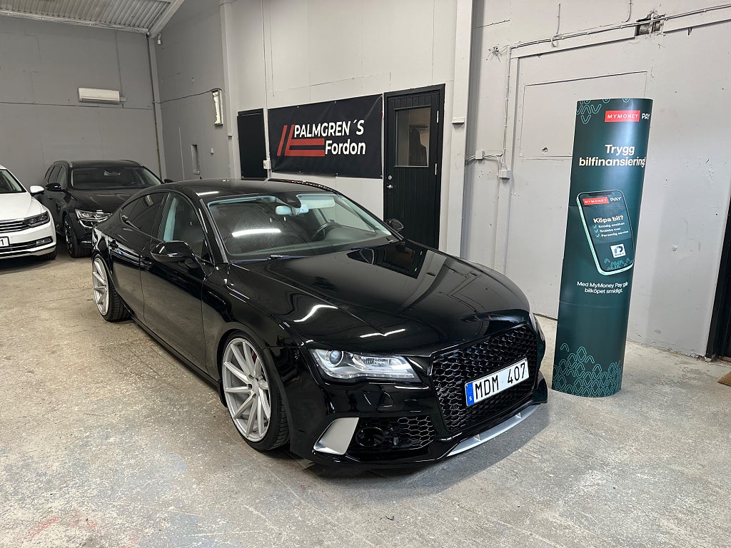 Audi A7 Sportback 3.0 TDI,Coilovers,Rs-optik,Brunt skinn