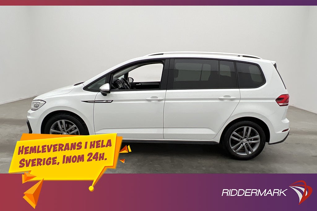 Volkswagen Touran 1.5 TSI 150hk R-Line CarPlay 7-Sits